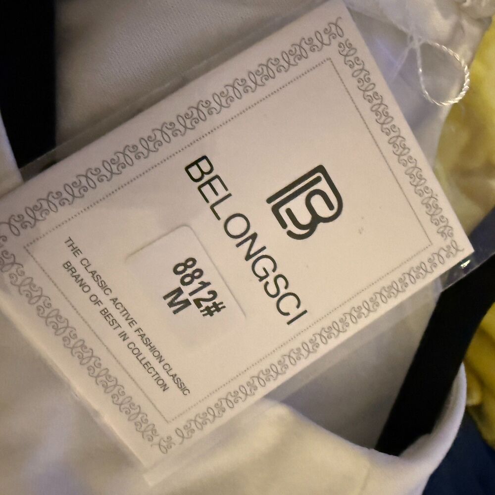 NWT White Belongsci Summer Dress Size Med. - Picture 4 of 6